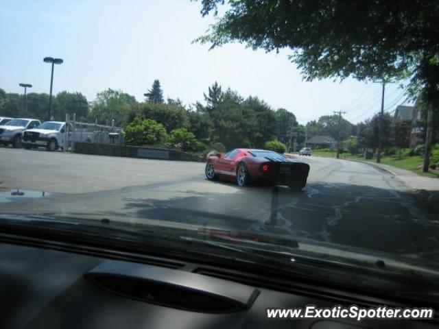 Ford GT spotted in Needham, Massachusetts