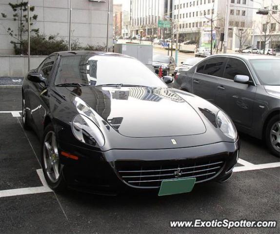 Ferrari 612 spotted in Seoul, South Korea