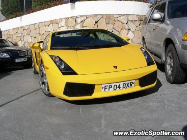 Lamborghini Gallardo spotted in Puerto Banus, Spain