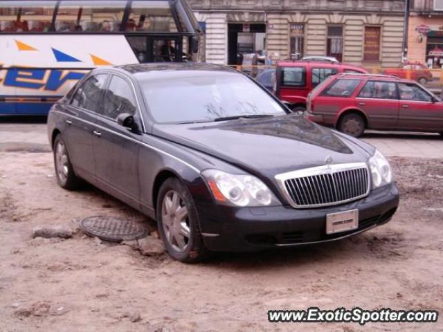 Mercedes Maybach spotted in Lodz, Poland