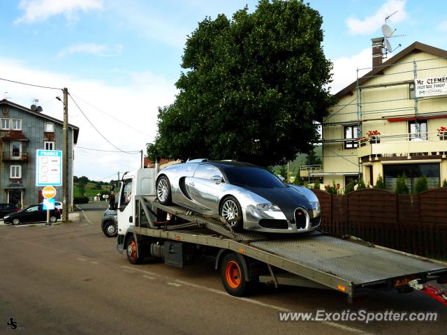 Bugatti Veyron spotted in La Cure, France