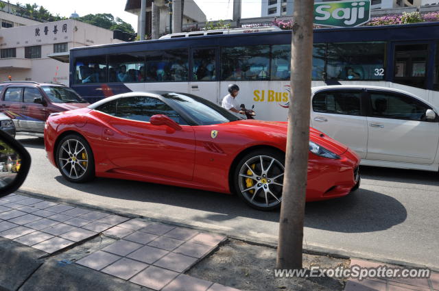 Ferrari California spotted in Bukit Bintang KL, Malaysia