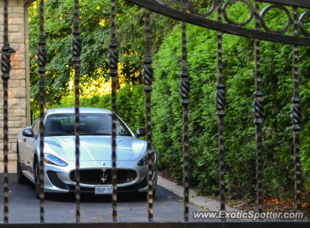 Maserati GranTurismo spotted in Oakville, Canada