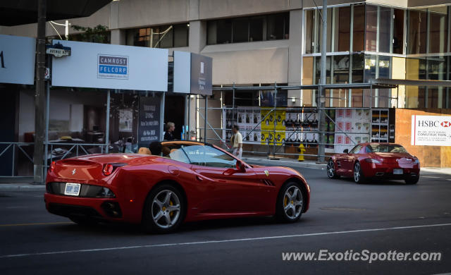 Ferrari California spotted in Toronto, Canada