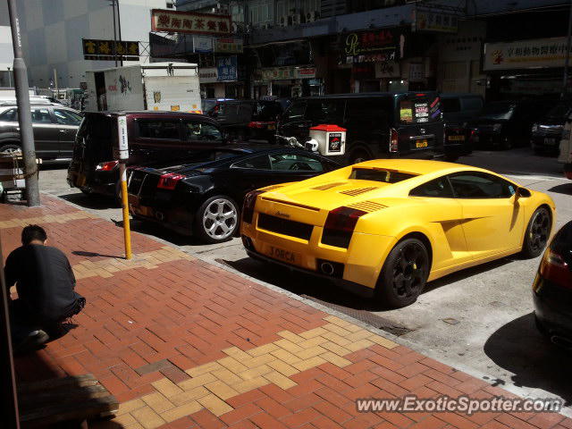 Lamborghini Gallardo spotted in Hong Kong, China