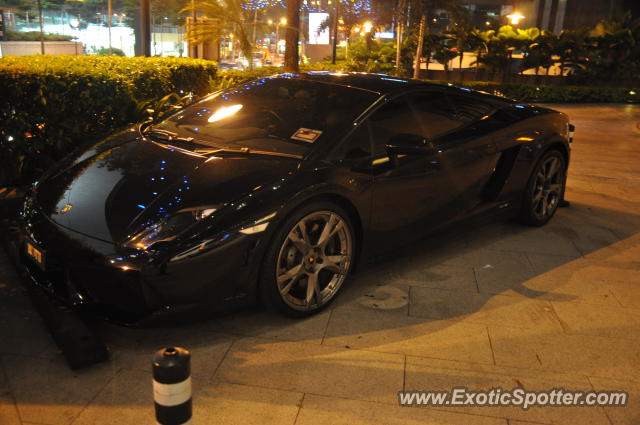 Lamborghini Gallardo spotted in Bukit Bintang KL, Malaysia