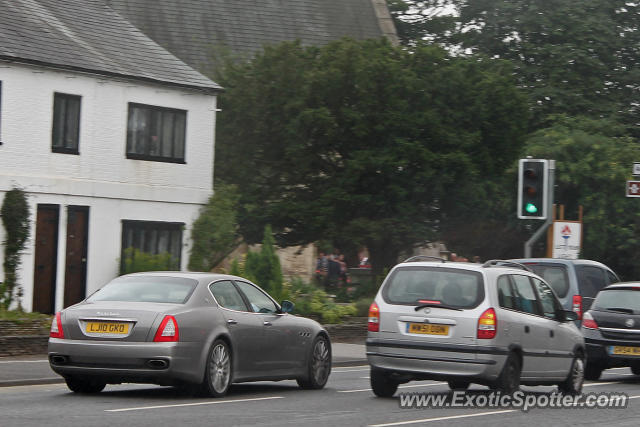 Maserati Quattroporte spotted in York, United Kingdom