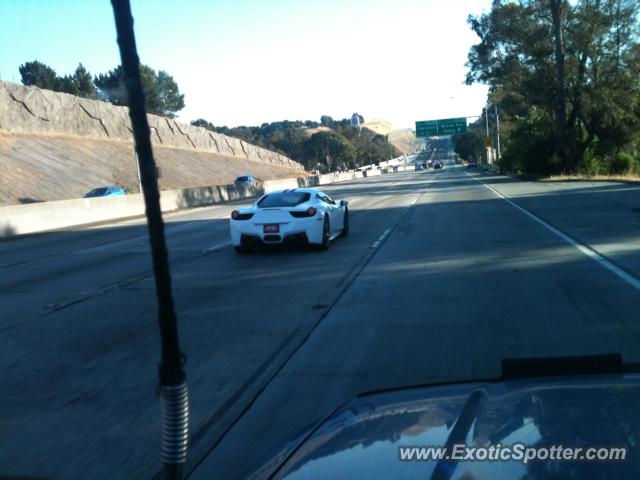 Ferrari 458 Italia spotted in Rodeo, California