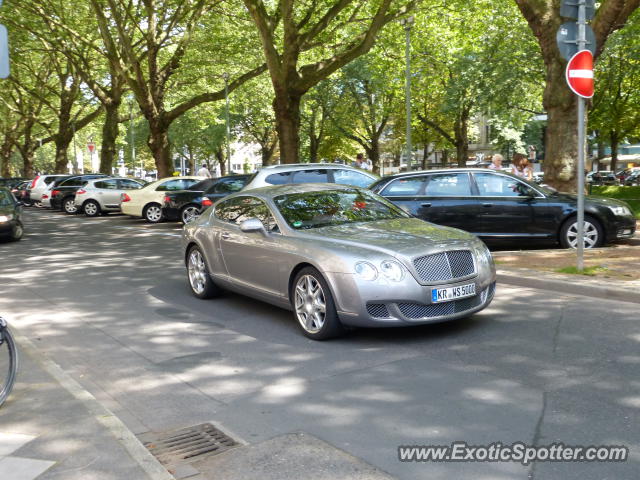 Bentley Continental spotted in Düsseldorf, Germany