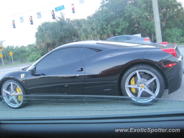 Ferrari 458 Italia spotted in Palm Beach, Florida