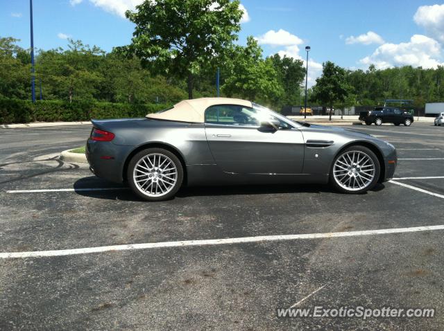 Aston Martin Vantage spotted in Columbus, Ohio