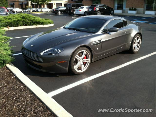 Aston Martin Vantage spotted in Indianapolis, Indiana