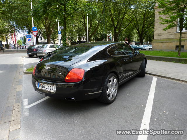 Bentley Continental spotted in Düsseldorf, Germany