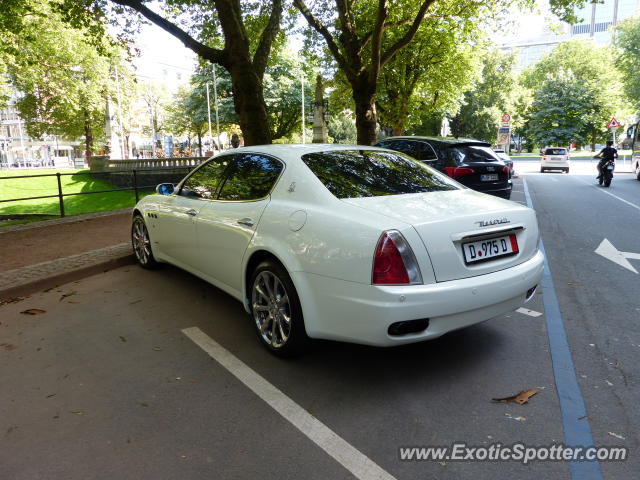 Maserati Quattroporte spotted in Düsseldorf, Germany