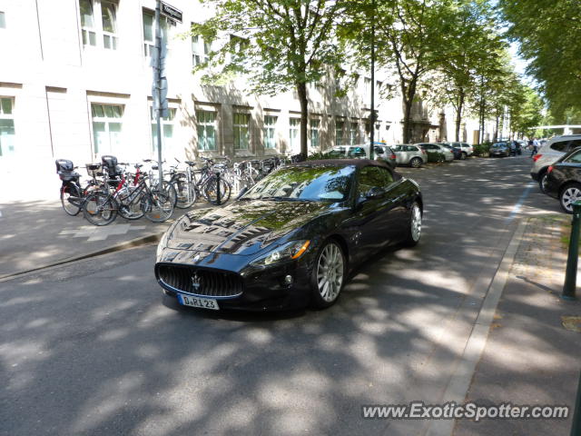 Maserati GranCabrio spotted in Düsseldorf, Germany