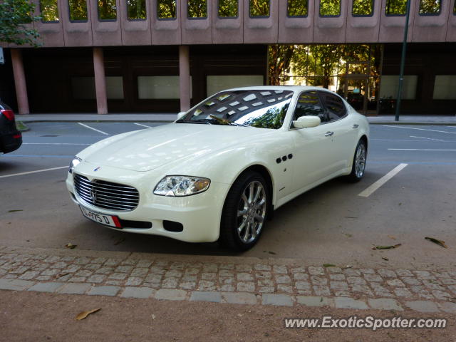 Maserati Quattroporte spotted in Düsseldorf, Germany