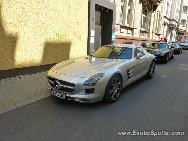 Mercedes SLS AMG spotted in Dortmund, Germany