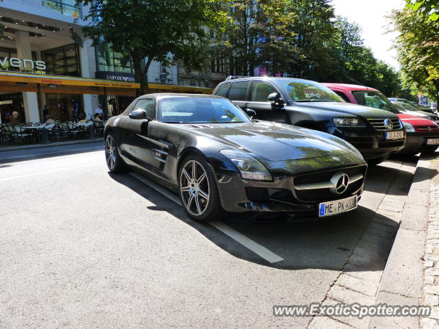 Mercedes SLS AMG spotted in Düsseldorf, Germany