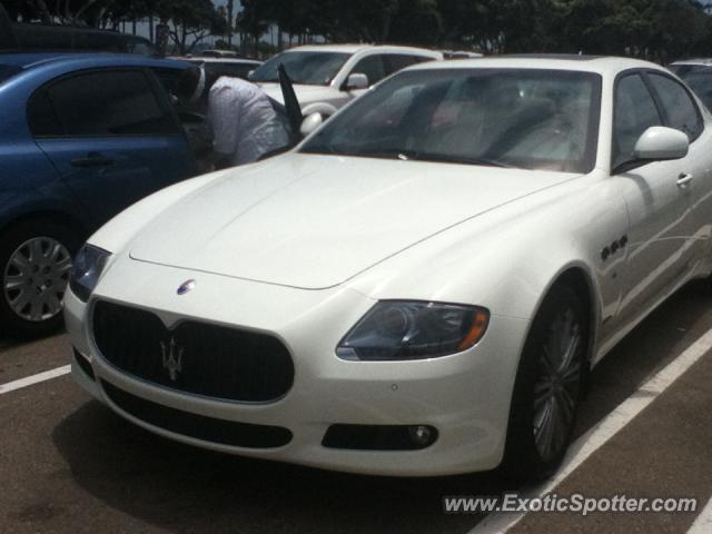 Maserati Quattroporte spotted in San Diego, California