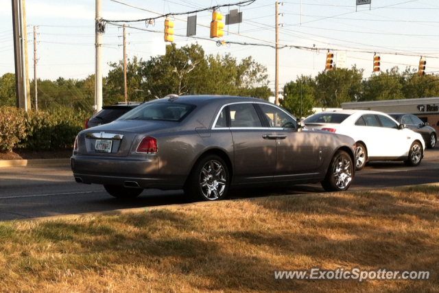 Rolls Royce Ghost spotted in Indianapolis, Indiana