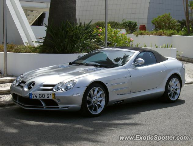 Mercedes SLR spotted in Vilamoura, Portugal