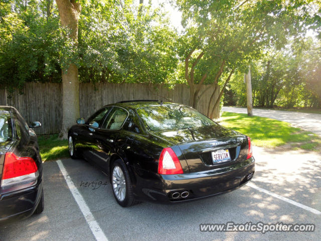 Maserati Quattroporte spotted in Lake Forest, Illinois