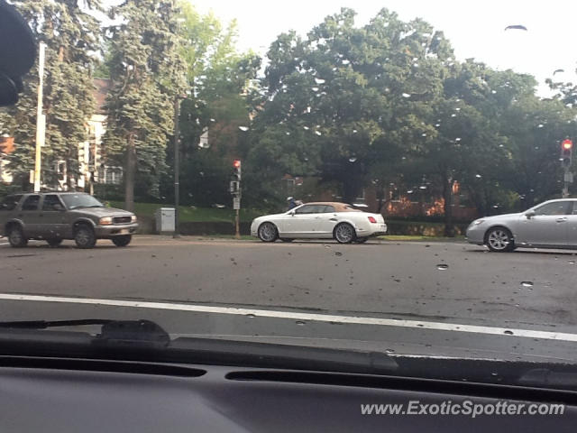 Bentley Continental spotted in Boston, Massachusetts