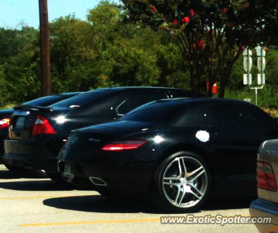 Mercedes SLS AMG spotted in Leon Springs, Texas