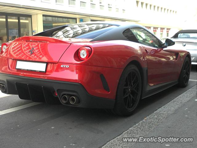 Ferrari 599GTO spotted in Zurich, Switzerland