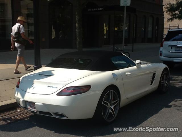 Mercedes SLS AMG spotted in Boston, Massachusetts