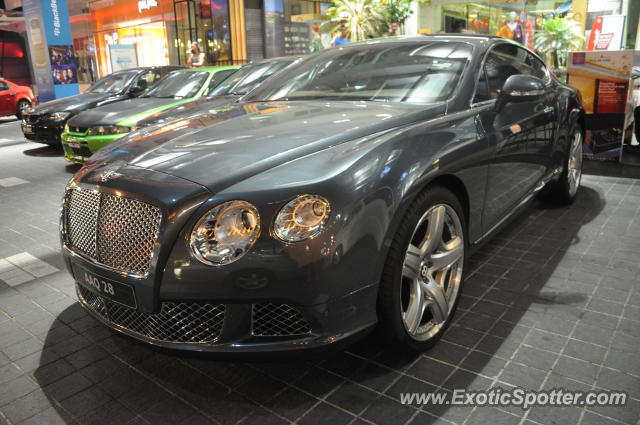 Bentley Continental spotted in Bukit Bintang KL, Malaysia