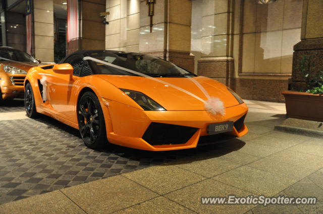 Lamborghini Gallardo spotted in Kuala Lumpur, Malaysia