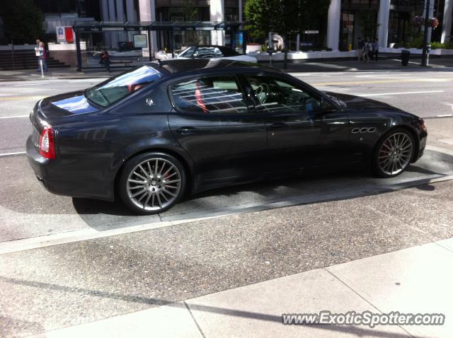 Maserati Quattroporte spotted in Vancouver B.C, Canada