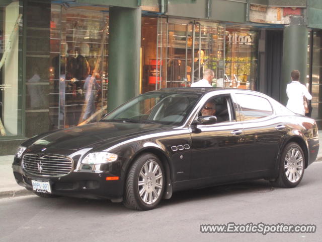 Maserati Quattroporte spotted in Toronto, Canada