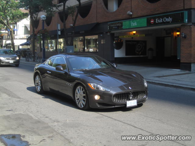 Maserati GranTurismo spotted in Toronto, Canada