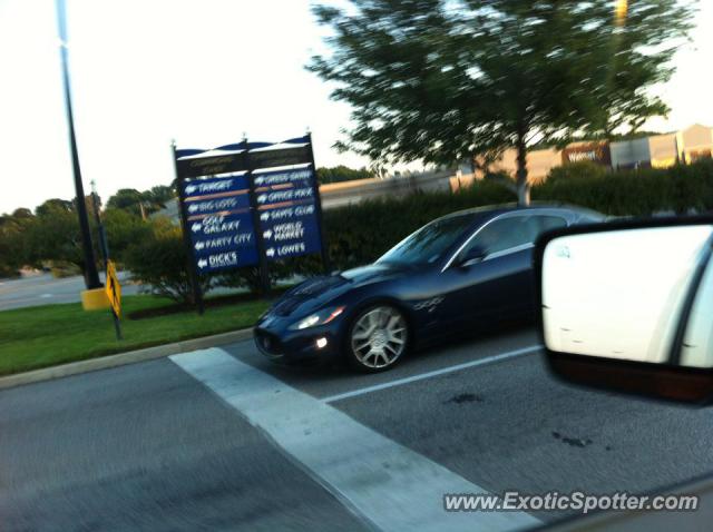 Maserati GranTurismo spotted in St. Louis, Missouri