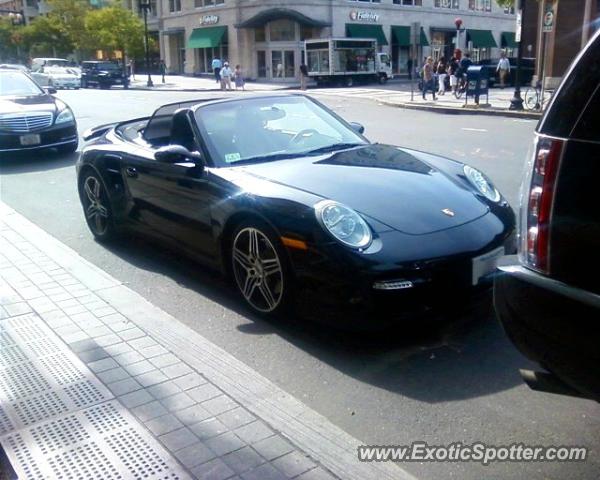 Porsche 911 Turbo spotted in Boston, Massachusetts