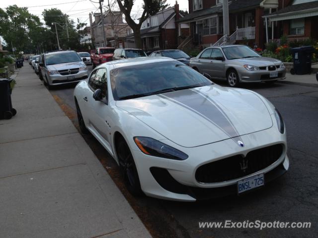 Maserati GranTurismo spotted in Toronto, Canada