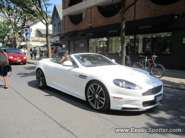 Aston Martin DBS spotted in Toronto, Canada