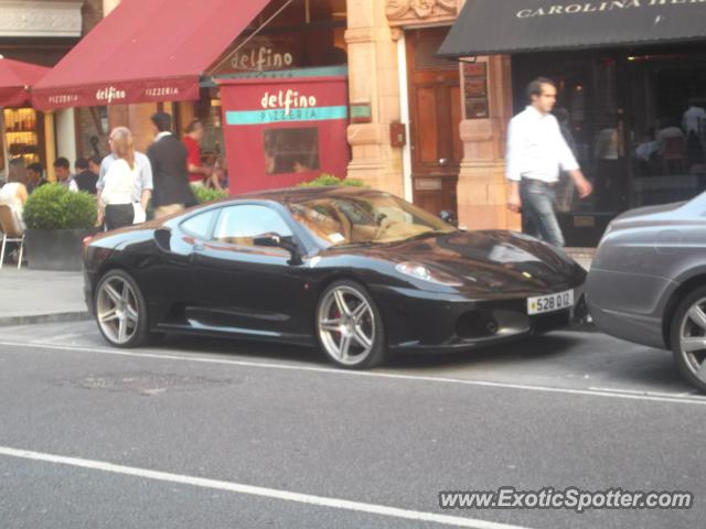 Ferrari F430 spotted in London, United Kingdom