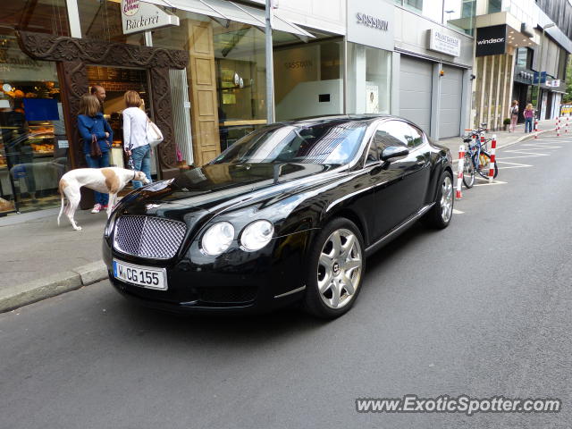 Bentley Continental spotted in Düsseldorf, Germany