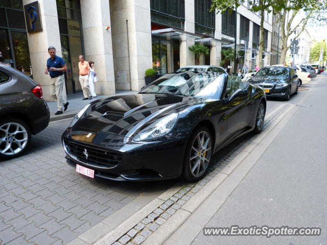 Ferrari California spotted in Düsseldorf, Germany