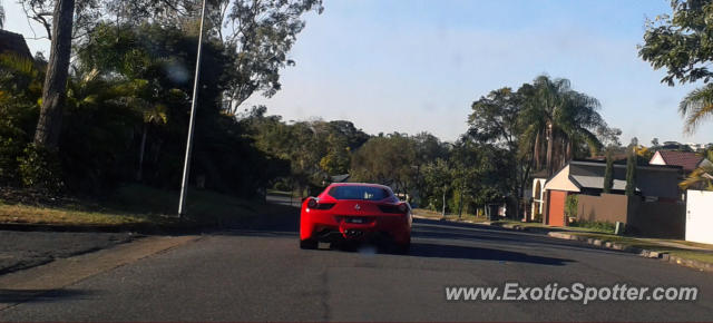 Ferrari 458 Italia spotted in Brisbane, Australia