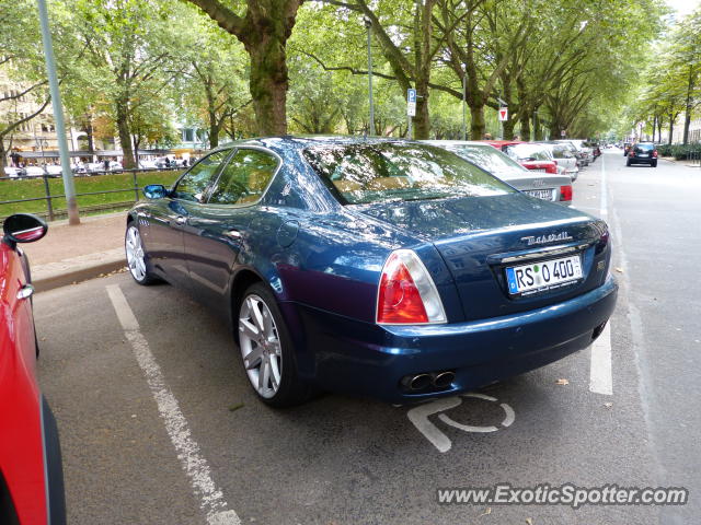 Maserati Quattroporte spotted in Düsseldorf, Germany