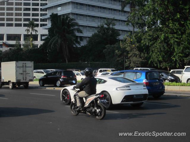 Aston Martin Vantage spotted in Jakarta, Indonesia