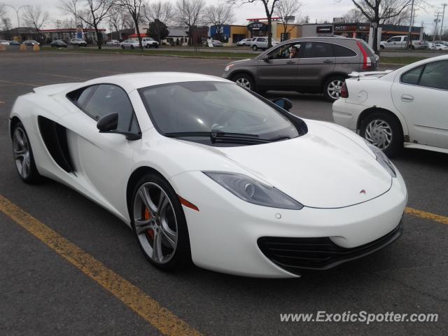 Mclaren MP4-12C spotted in Montreal, Canada