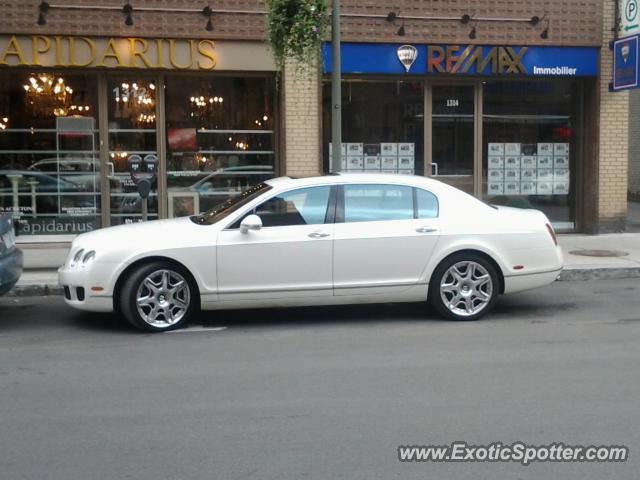 Bentley Continental spotted in Montreal, Canada