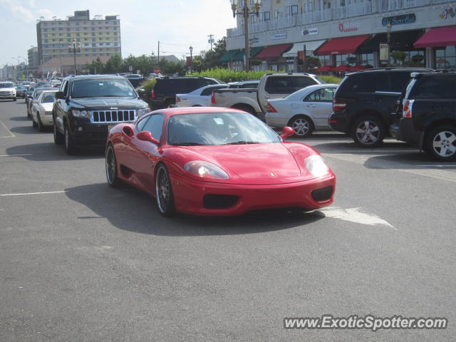 Ferrari 360 Modena spotted in Long Branch, New Jersey