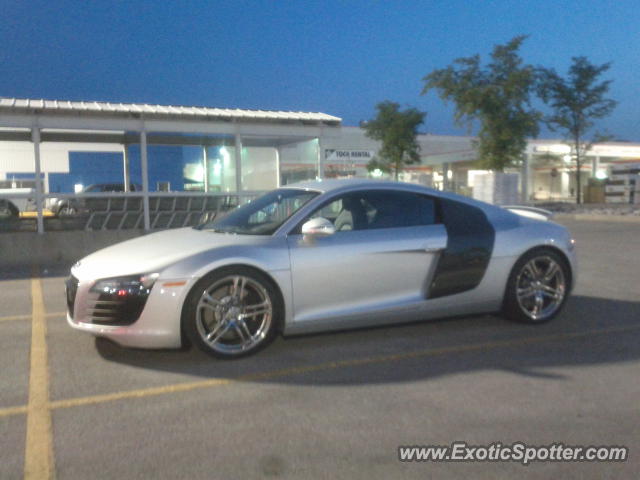 Audi R8 spotted in Winnipeg, Canada