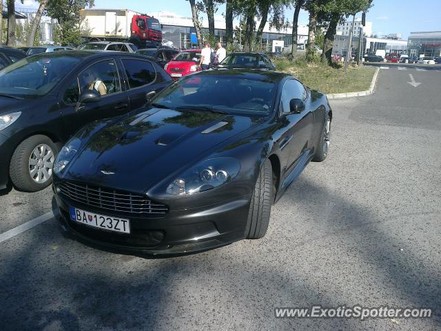 Aston Martin DBS spotted in Bratislava, Slovakia